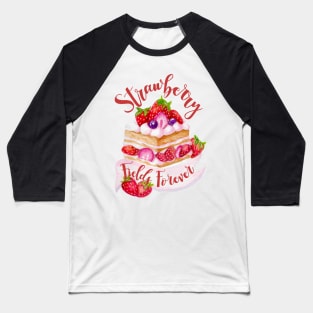 Strawberry Field Baseball T-Shirt
